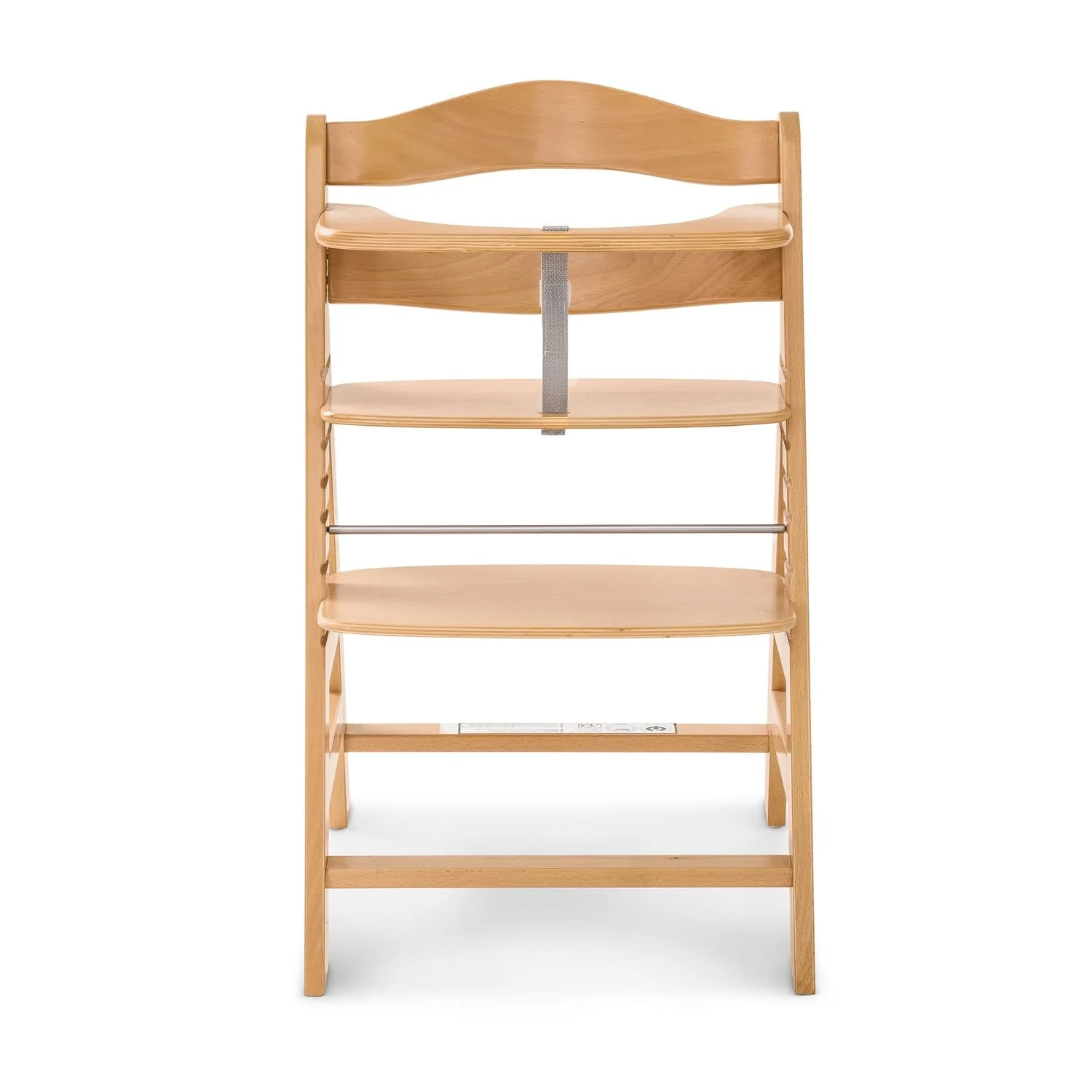 Hauck Alpha+ Wooden Highchair - Natural - Image 3