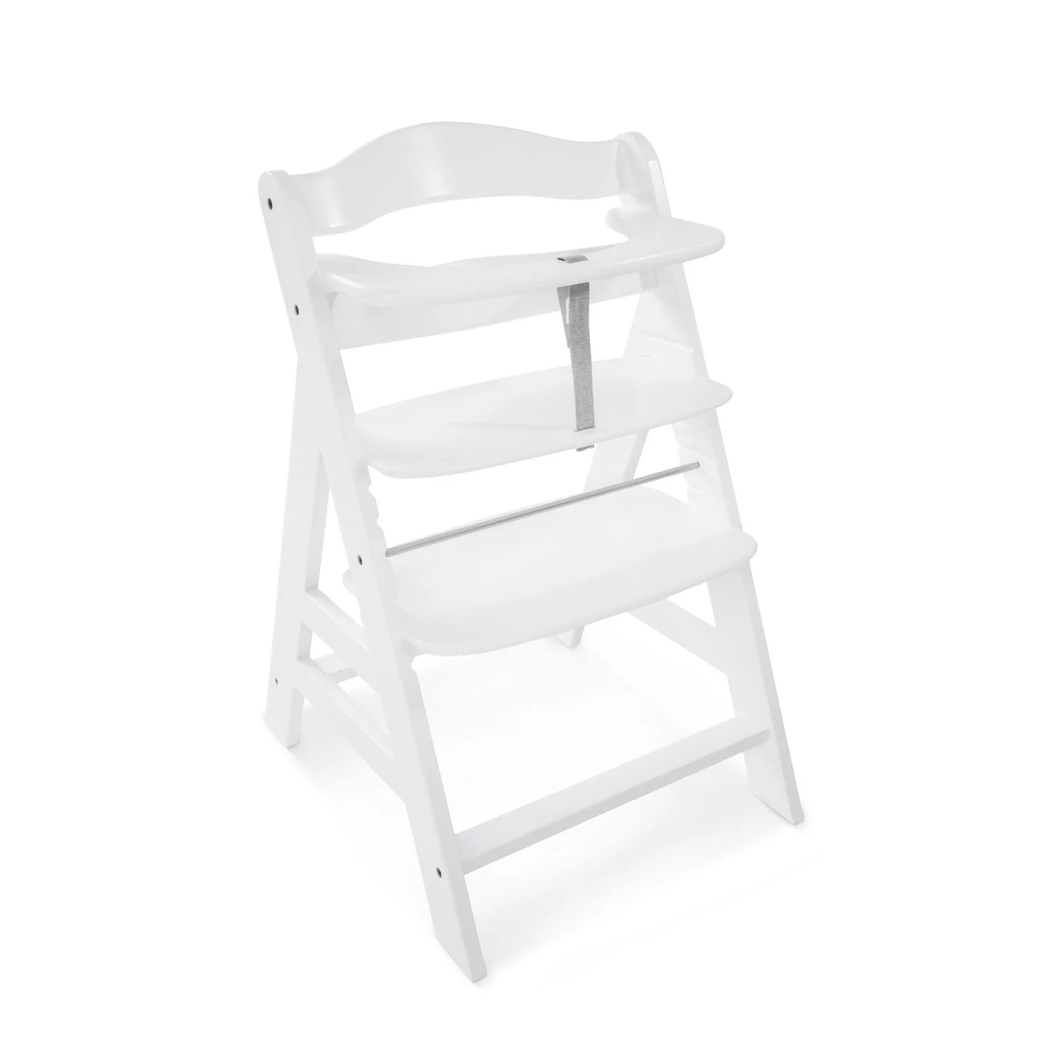 Hauck Alpha+ Wooden Highchair - White - Image 6