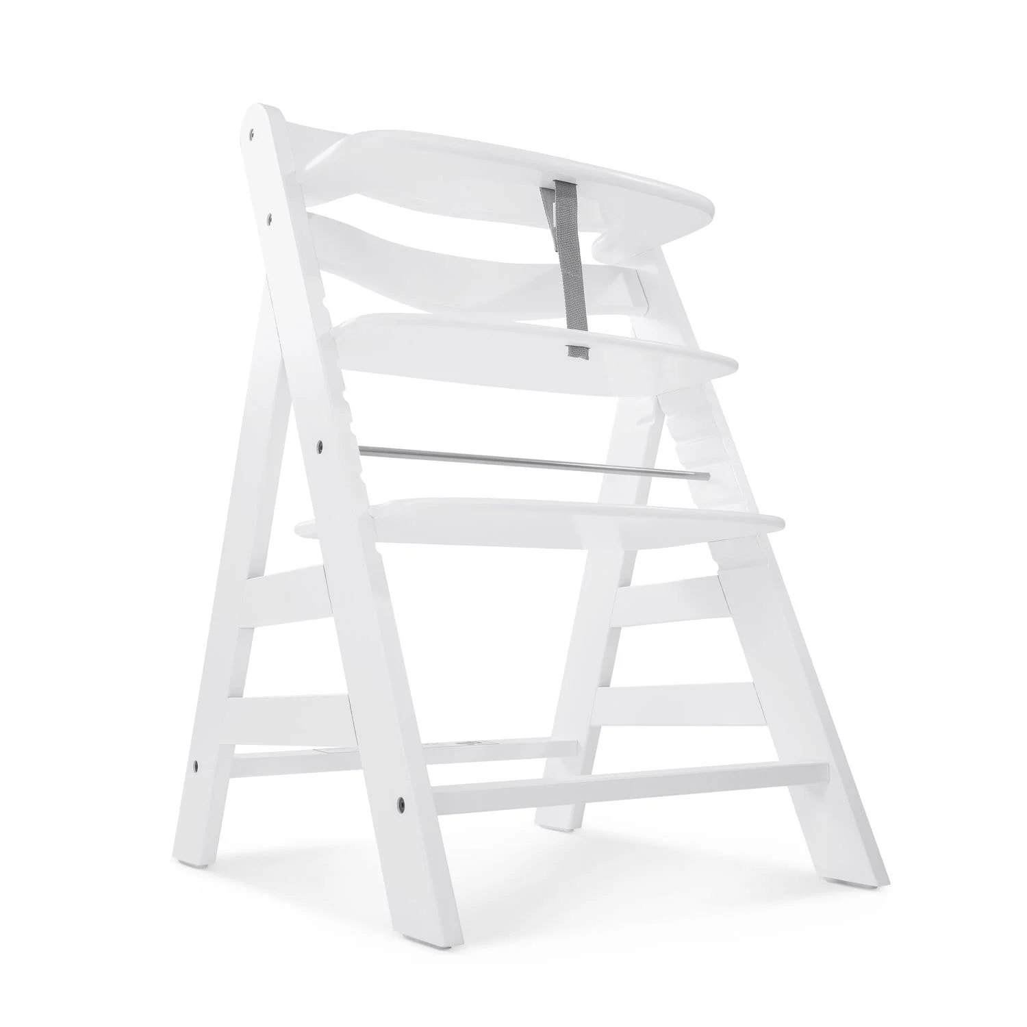 Hauck Alpha+ Wooden Highchair - White - Image 7