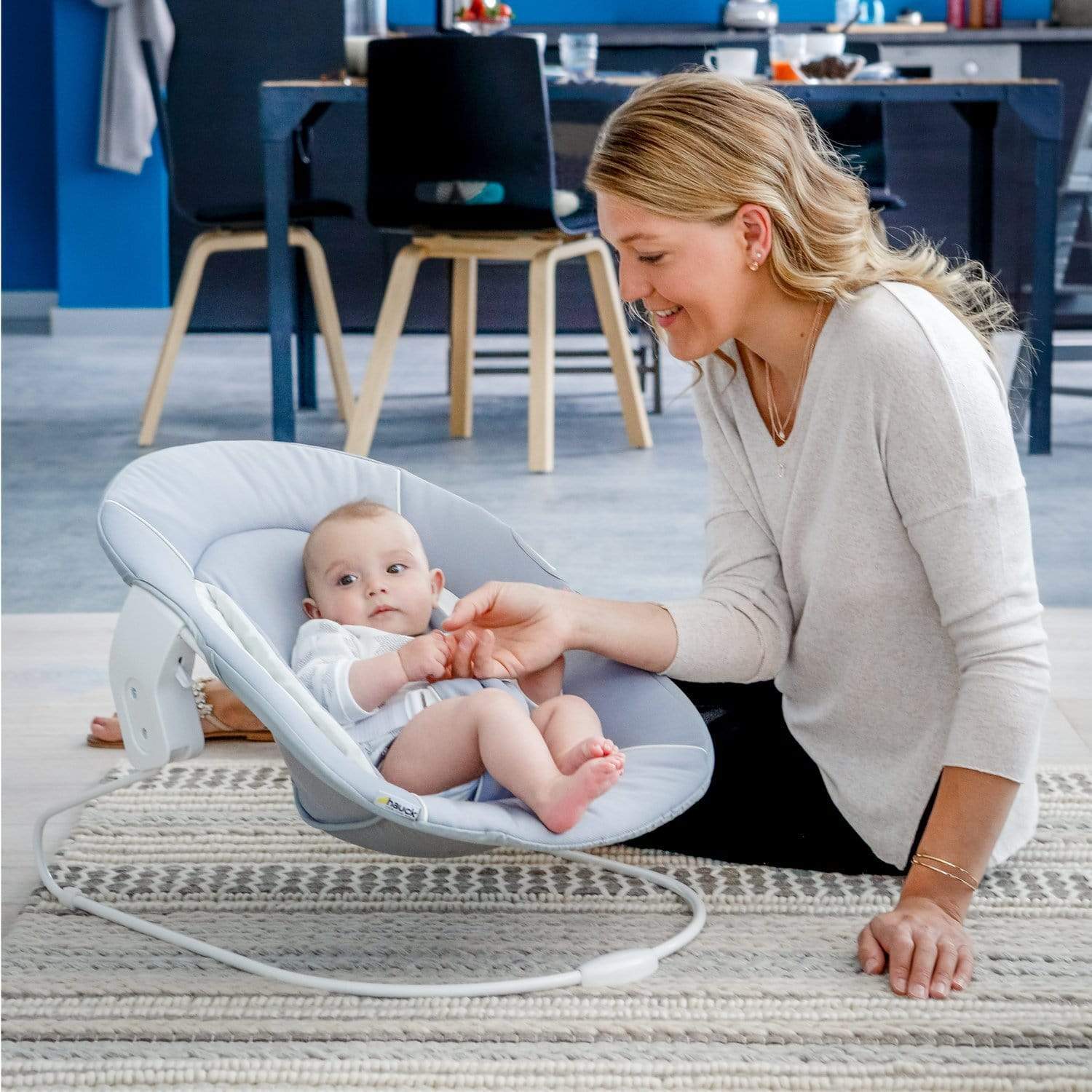 Hauck Alpha Bouncer 2in1 - Stretch Grey - Image 19