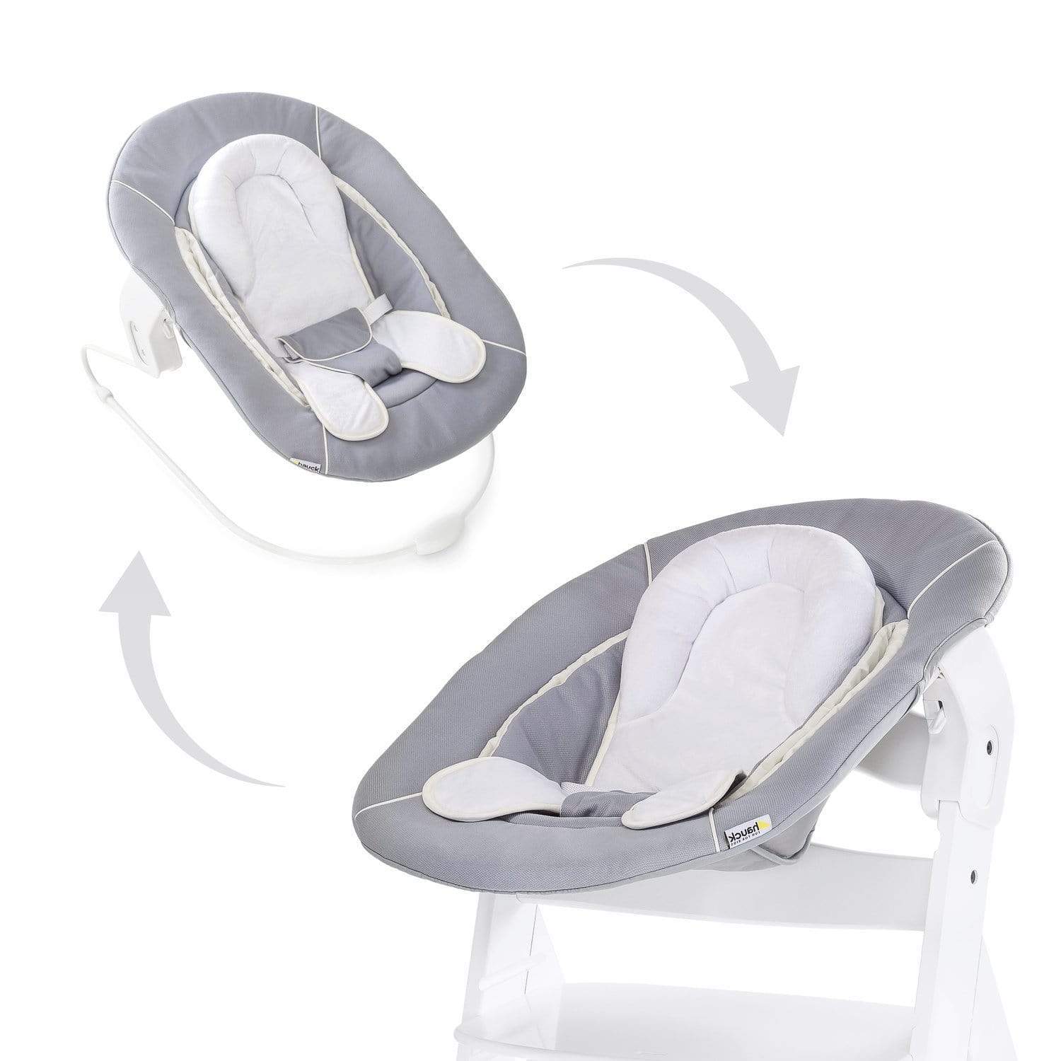 Hauck Alpha Bouncer 2in1 - Stretch Grey - Image 5