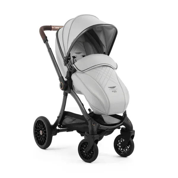 Aston Martin Stroller Package by Egg - Soft Grey - Image 8