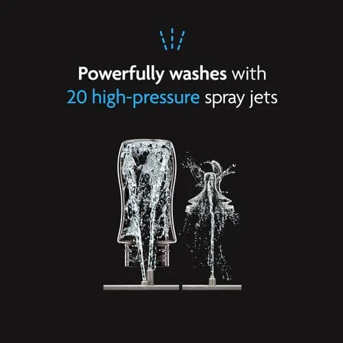 Baby Brezza Bottle Washer Pro & Detergent Tablets (120pcs) - All Black - Image 4