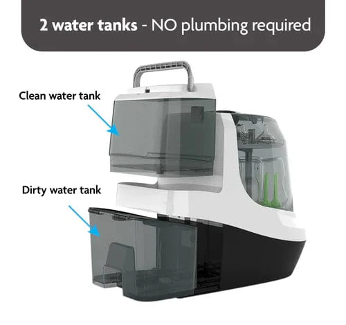 Baby Brezza Bottle Washer Pro - Black & White - Image 7