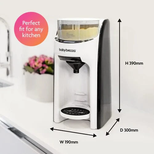 Baby Brezza Formula Pro Advanced with Extra Funnel & Cover Set - Black & White - Image 10