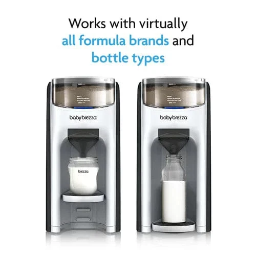 Baby Brezza Formula Pro Advanced with Extra Funnel & Cover Set - Black & White - Image 4