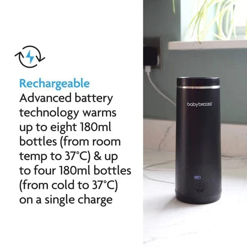 Baby Brezza SuperFast Portable Bottle Warmer - All black - Image 10