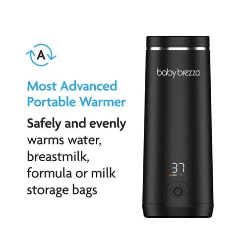 Baby Brezza SuperFast Portable Bottle Warmer - All black - Image 5