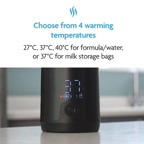 Baby Brezza SuperFast Portable Bottle Warmer - All black - Image 6