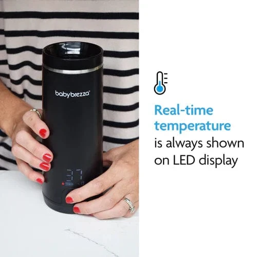 Baby Brezza SuperFast Portable Bottle Warmer - All black - Image 8