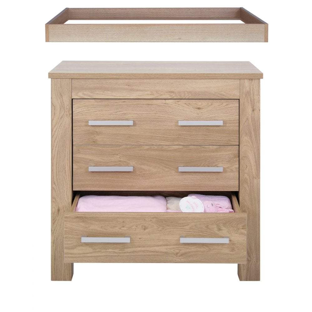 Baby Style Bordeaux 5pc Furniture Set - Oak - Image 5