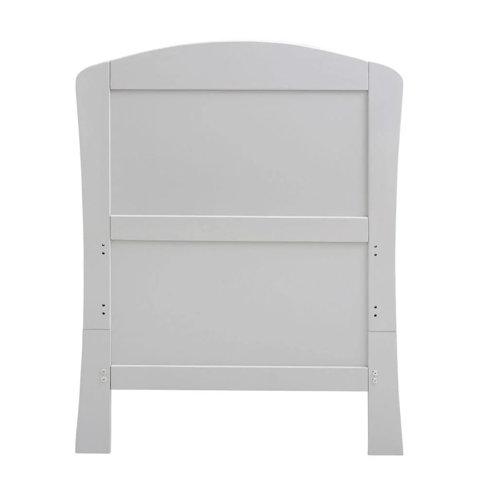 Babymore Aston Drop Side Cot Bed - Grey - Image 5