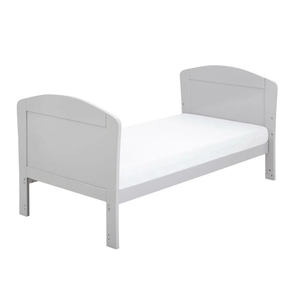 Babymore Aston Drop Side Cot Bed - Grey - Image 6