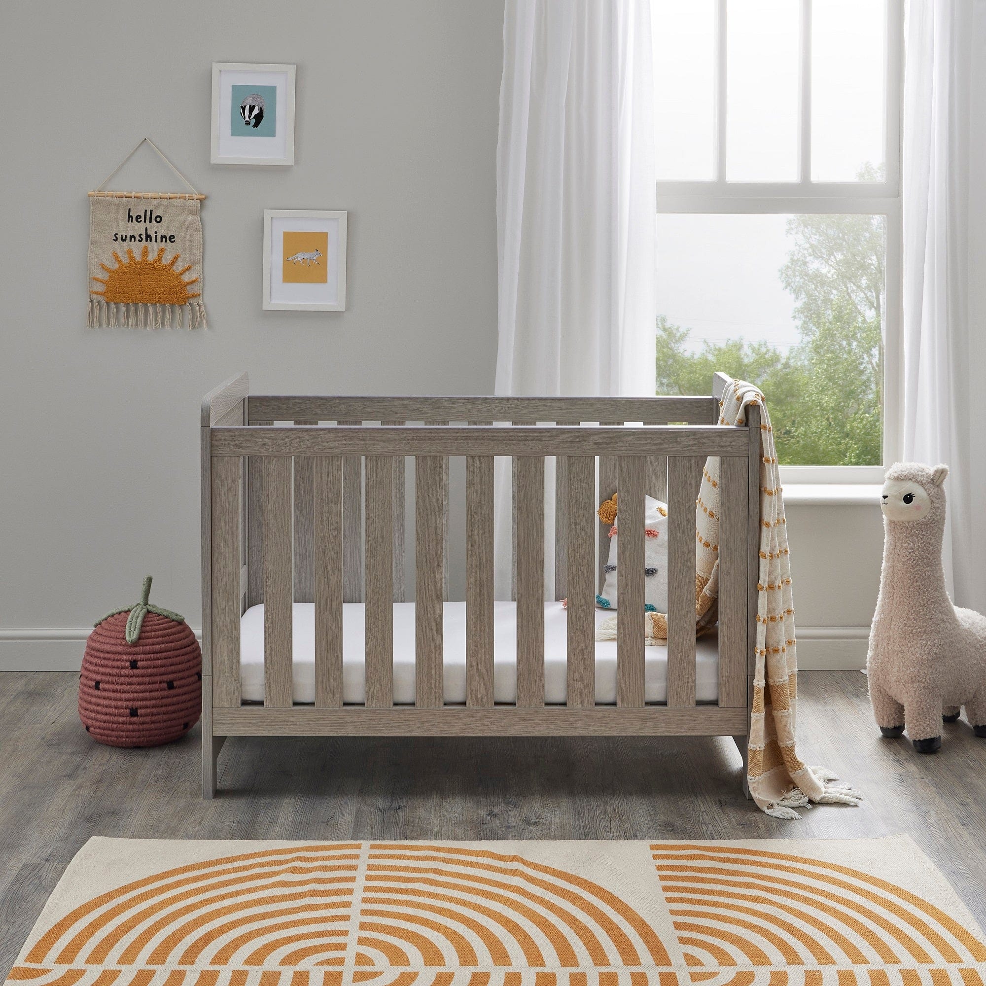 Babymore Caro Mini 2 Piece Room Set - Grey Wash - Image 4