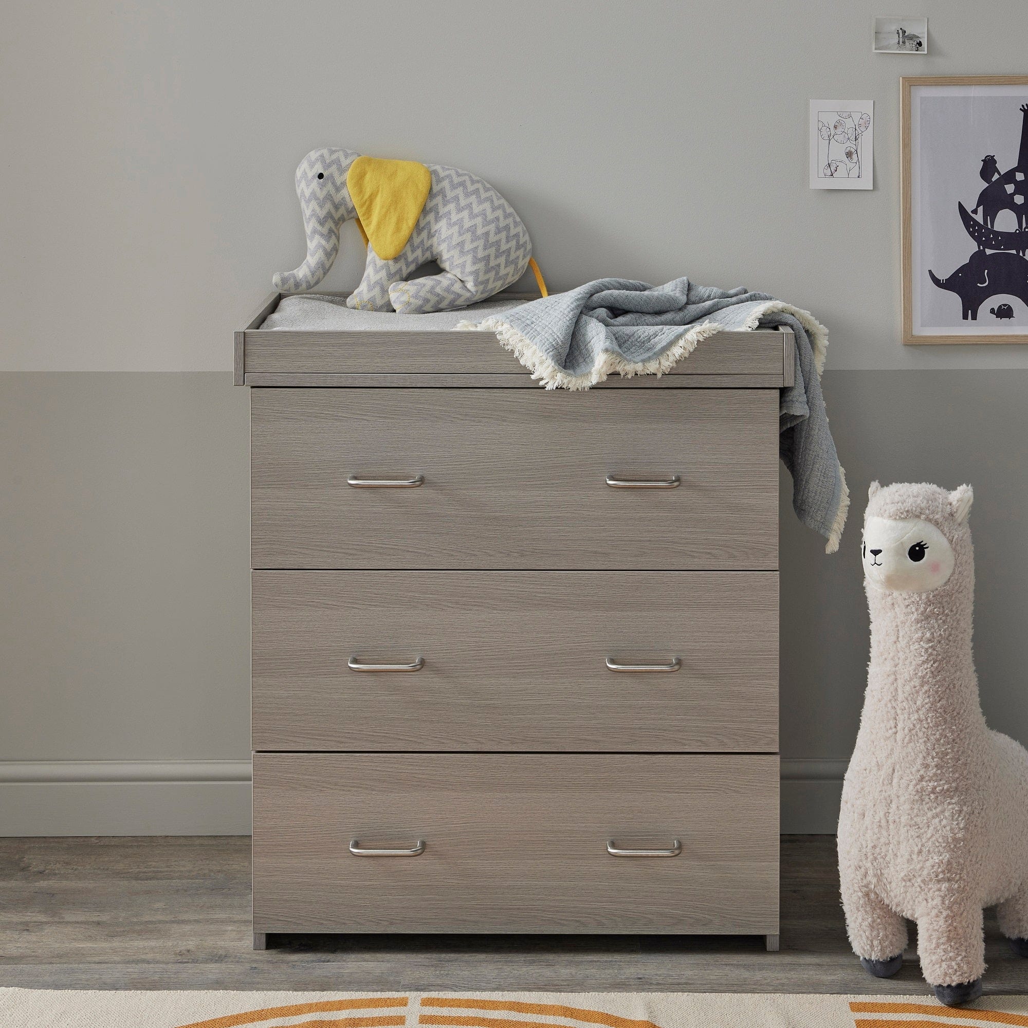 Babymore Caro Mini 2 Piece Room Set - Grey Wash - Image 5
