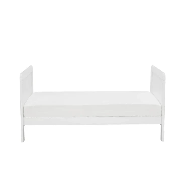 Babymore Caro Urban Mini Cot Bed - White - Image 2