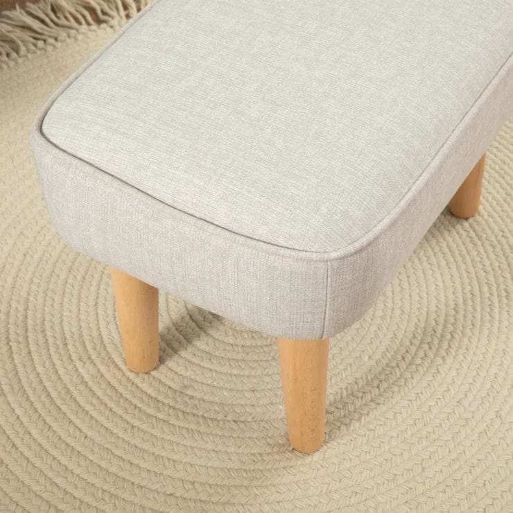 Babymore Ida Nursing Chair with Stool - Cashmere - Image 6