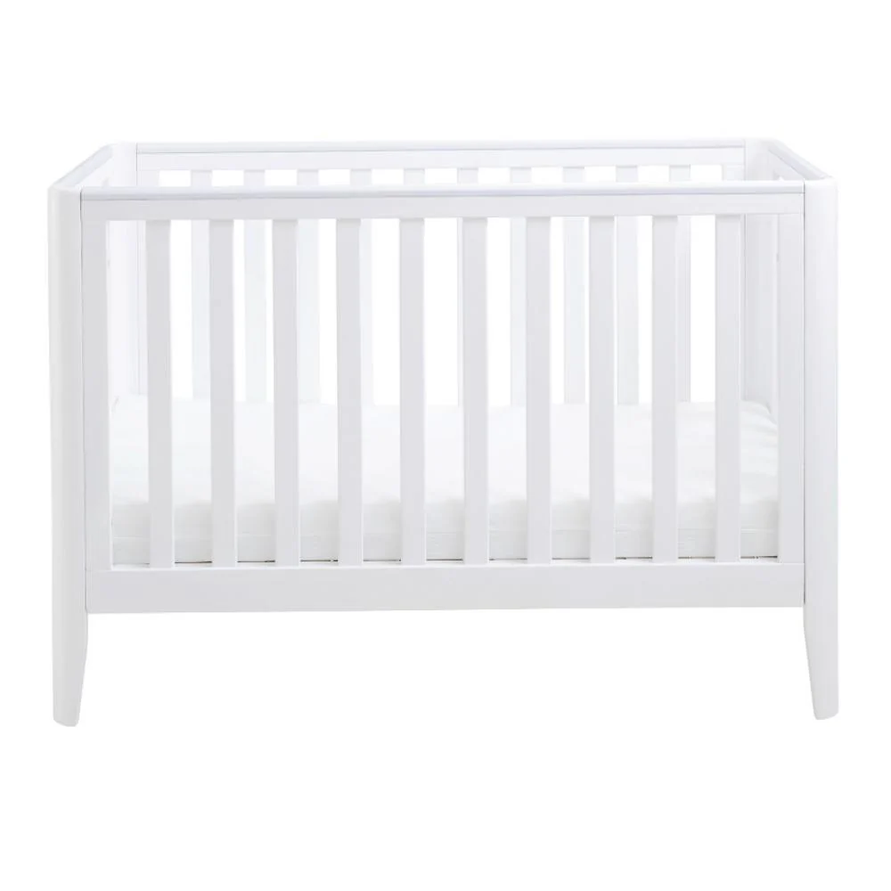 Babymore Iris Cot Bed – White - Image 3