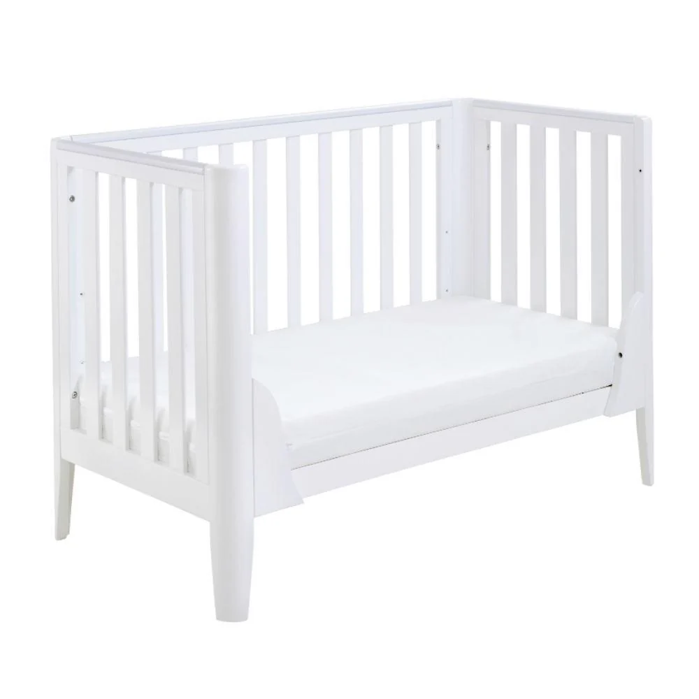 Babymore Iris Cot Bed – White - Image 4