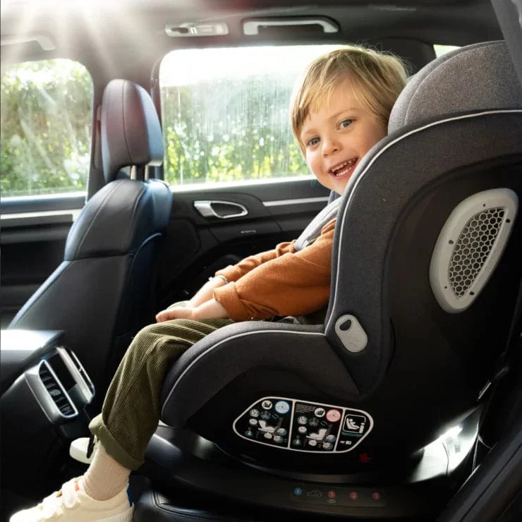Babymore Kola 360 Rotating i-Size Group 0+/1 Car Seat - Black - Image 12
