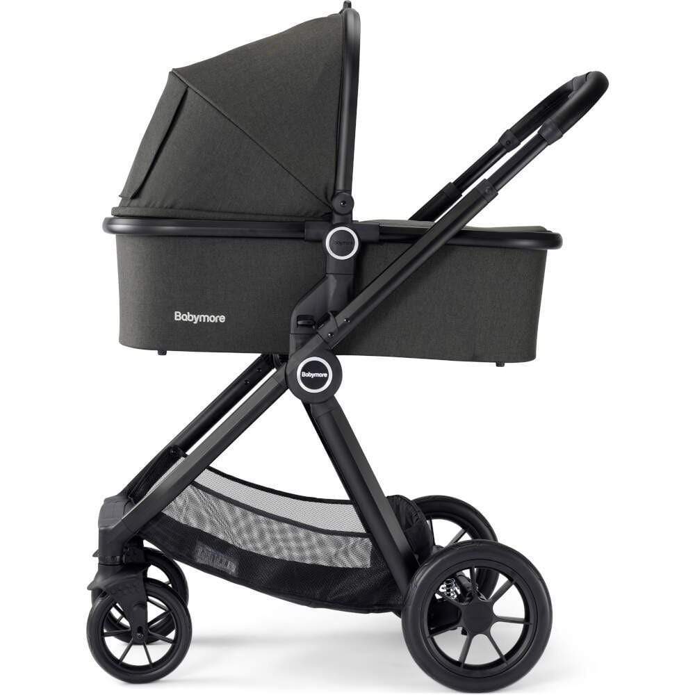 Babymore MeMore Pram & Pushchair 11 Piece - Black Espresso - Image 3