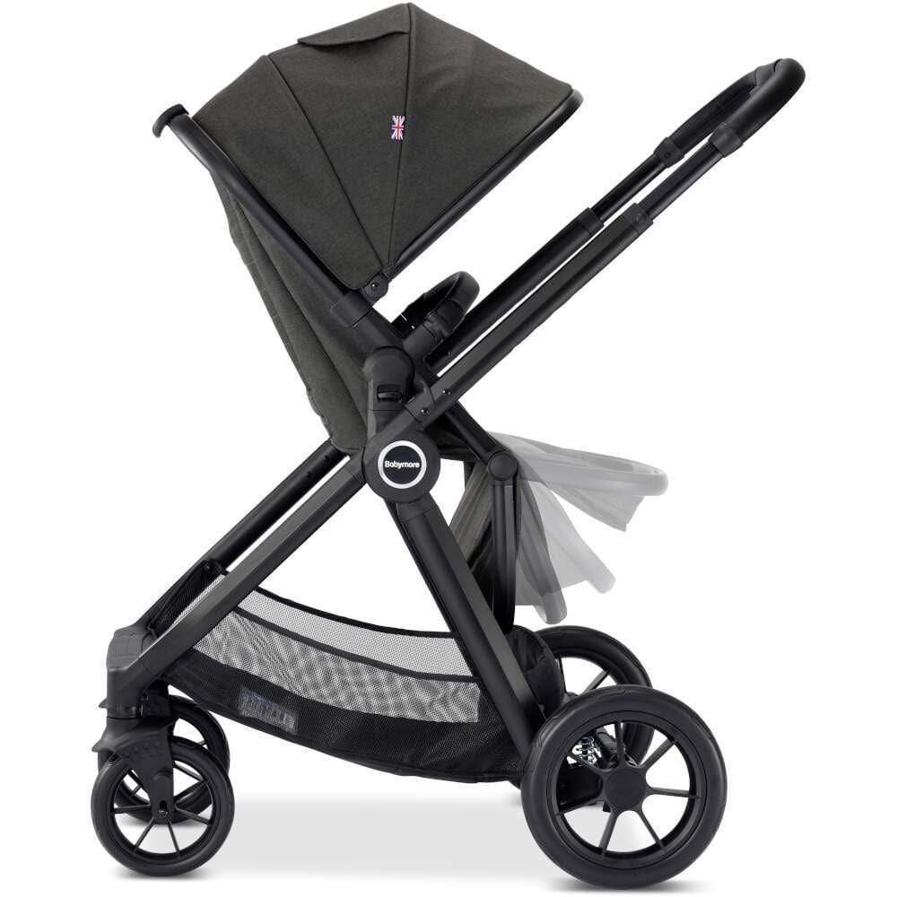 Babymore MeMore Pram & Pushchair 11 Piece - Black Espresso - Image 7