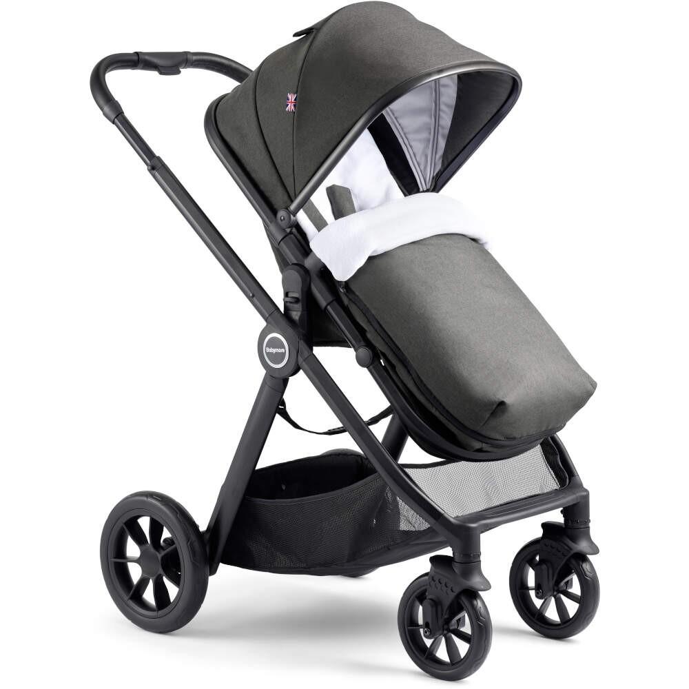 Babymore MeMore Pram & Pushchair 11 Piece - Black Espresso - Image 9