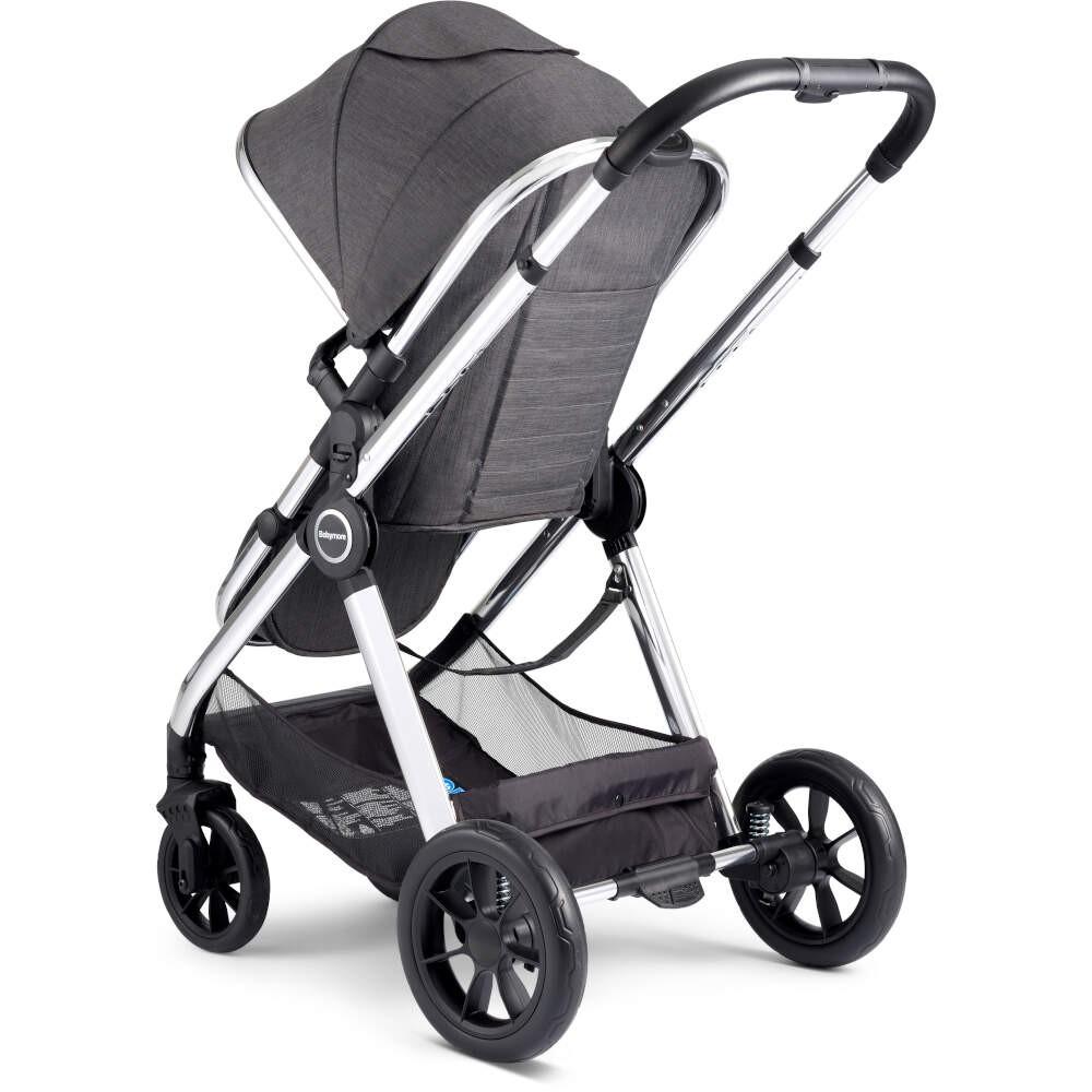 Babymore MeMore Pram & Pushchair 11 Piece - Chrome Slate - Image 10
