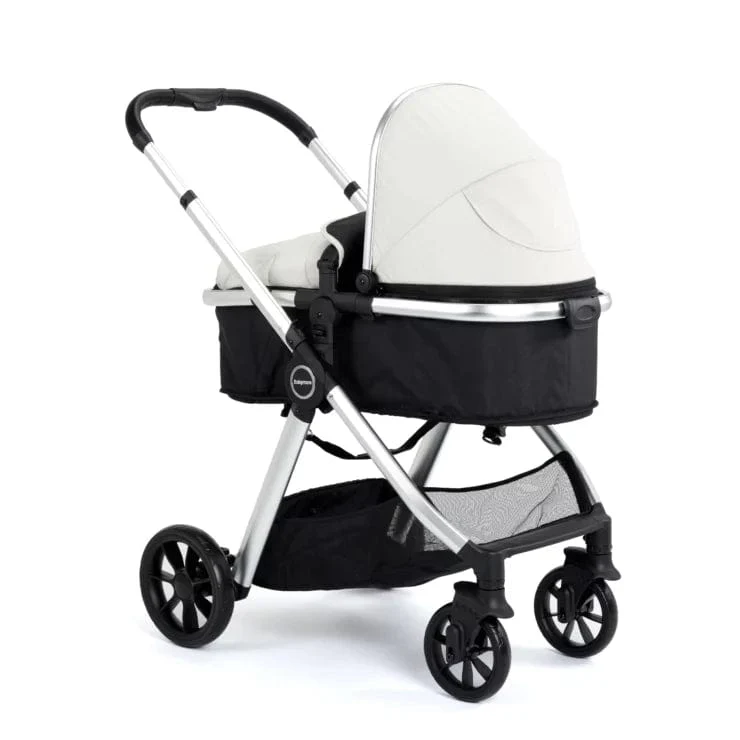Babymore Mimi 2in1 Pram and Pushchair - Silver - Image 7