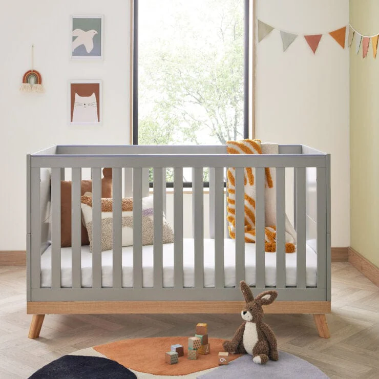 Babymore Mona 3 Piece Universal Room Set - Grey - Image 4