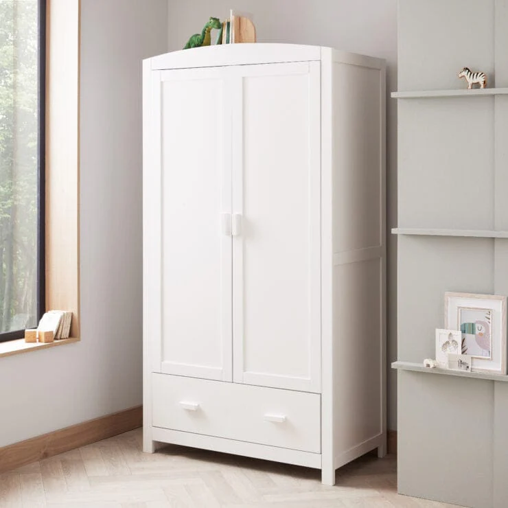 Babymore Universal Wardrobe - White - Image 2