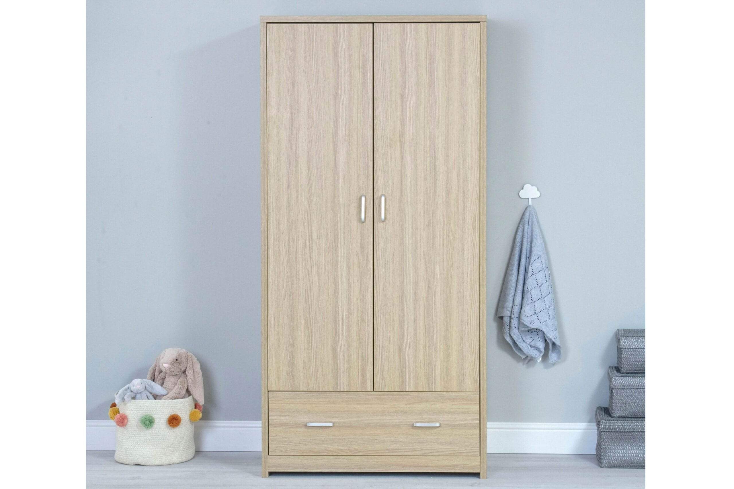 Babymore Veni 3 Piece Furniture Set - Oak - Image 6