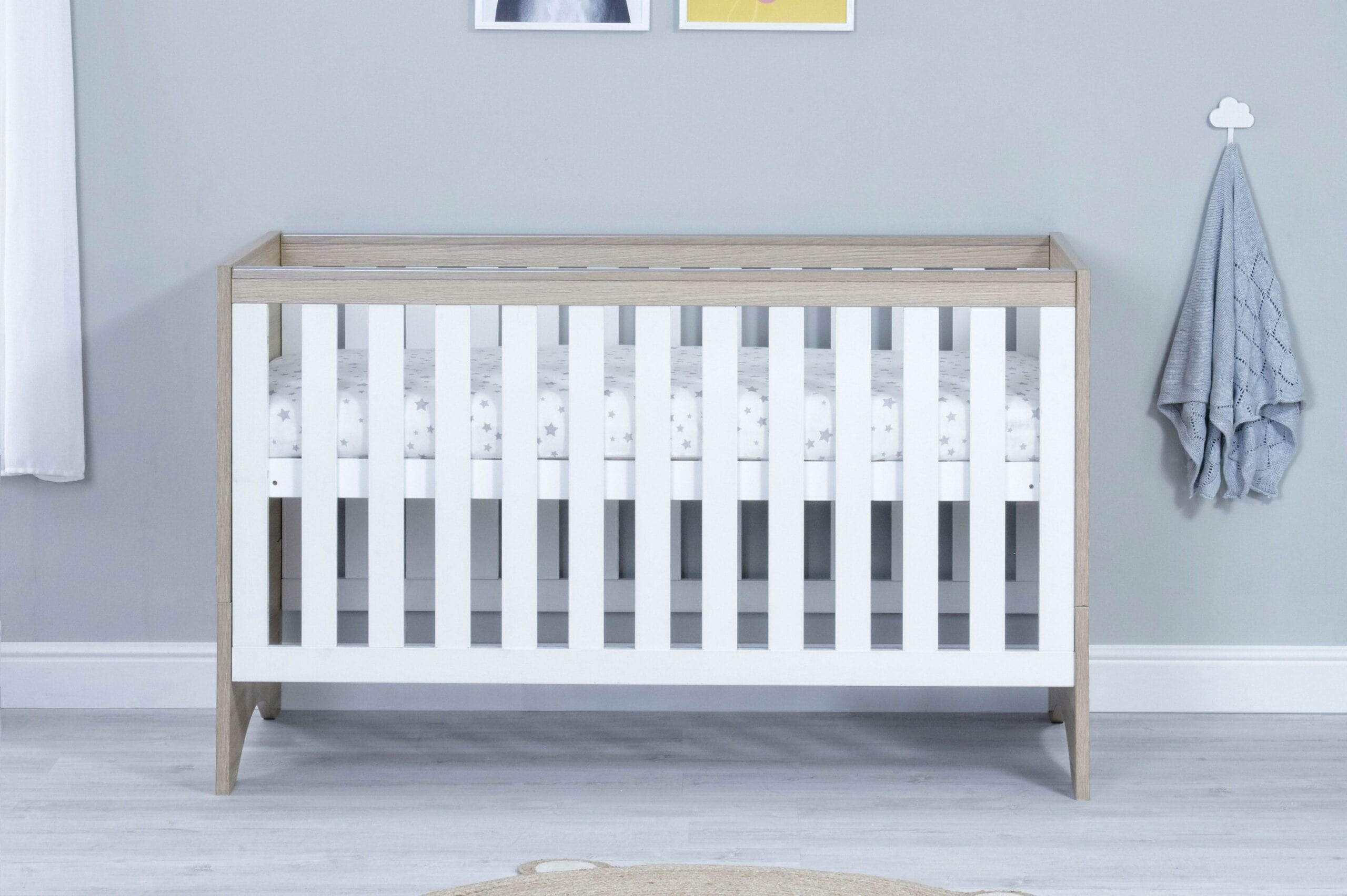 Babymore Veni 3 Piece Furniture Set - White Oak - Image 3
