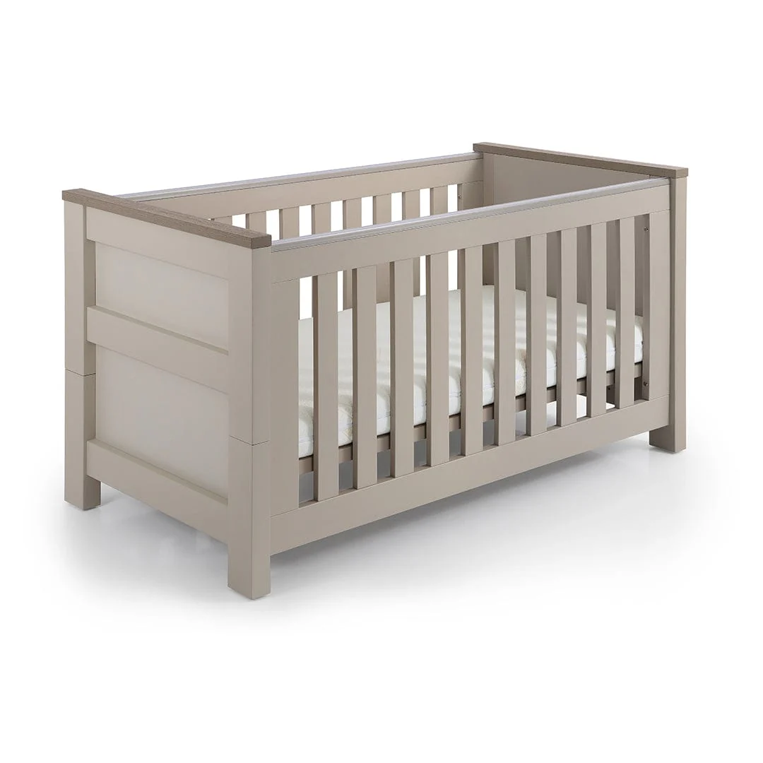 BabyStyle Bordeaux 3pc Furniture Set - Oatmeal Inc Free Spring Mattress - Image 10