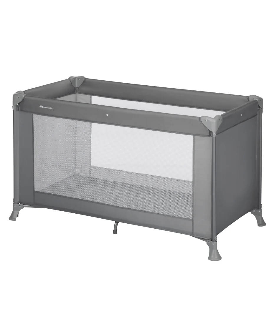 Bebeconfort Soft Dreams Travel Cot - Full Grey