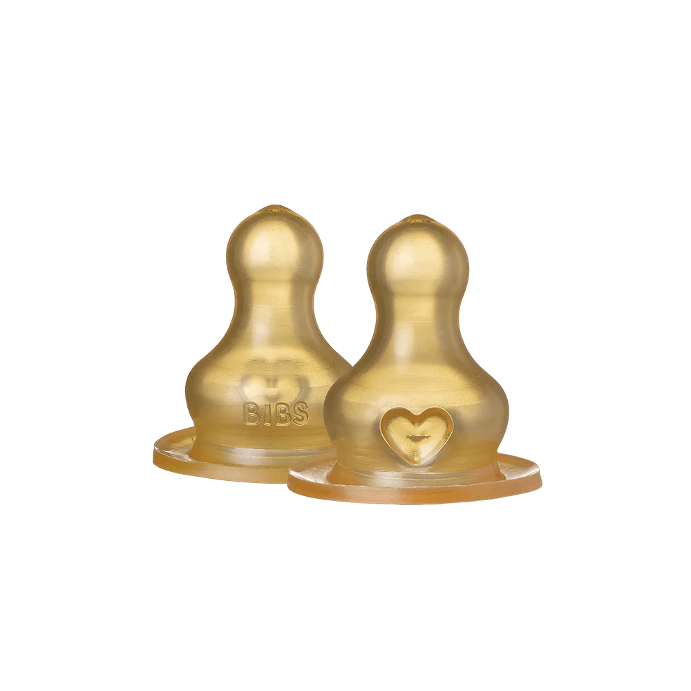 BIBS Bottle Nipple 2 Pack - Medium Flow