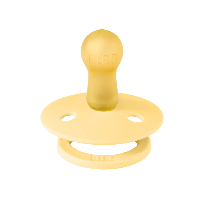 Bibs x Liberty Colour Strawberries & Cream Latex Pacifier (2 Pack, Size 1) - Pale Butter Mix - Image 3