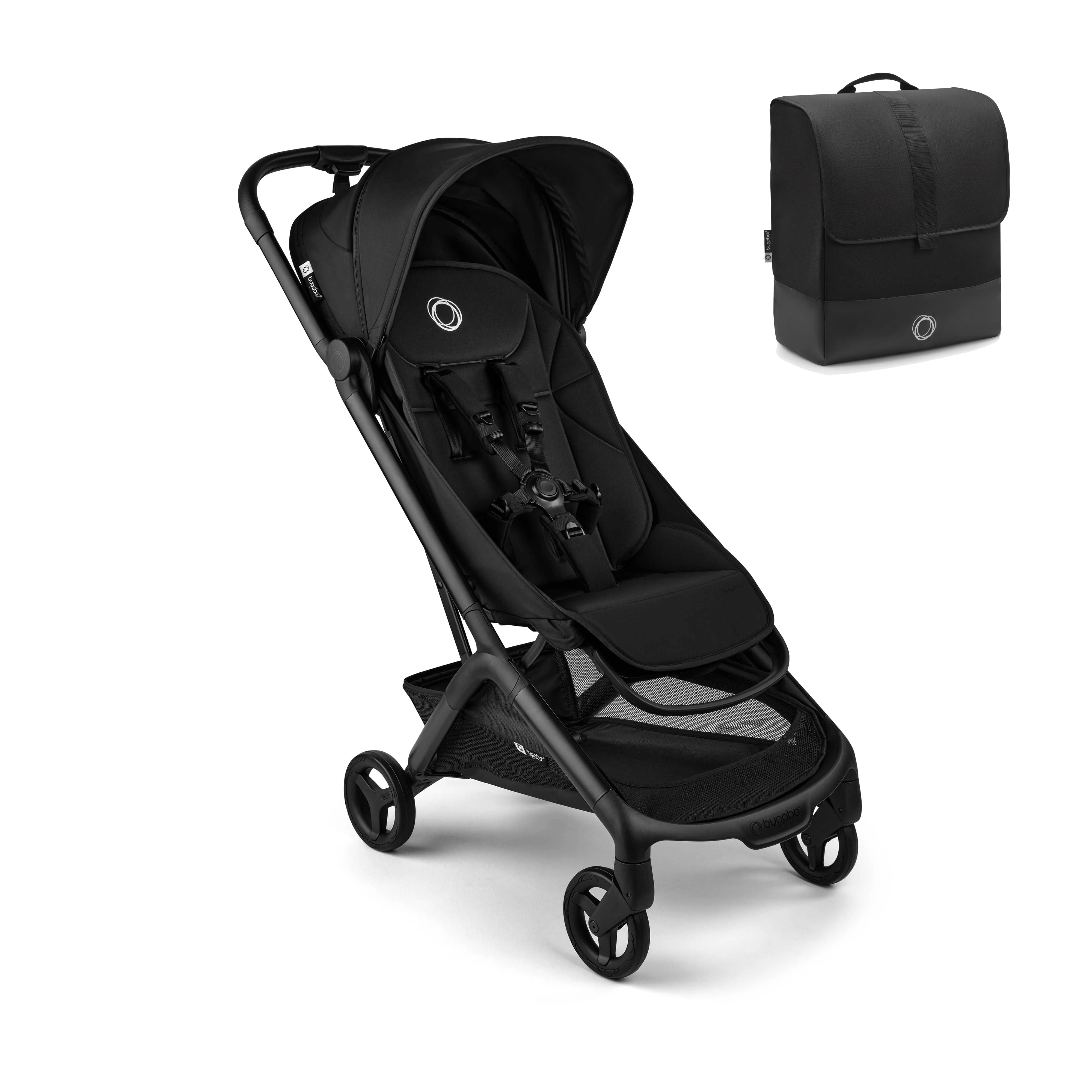Bugaboo Butterfly 2 Stroller with Transport Bag - Heritage Black