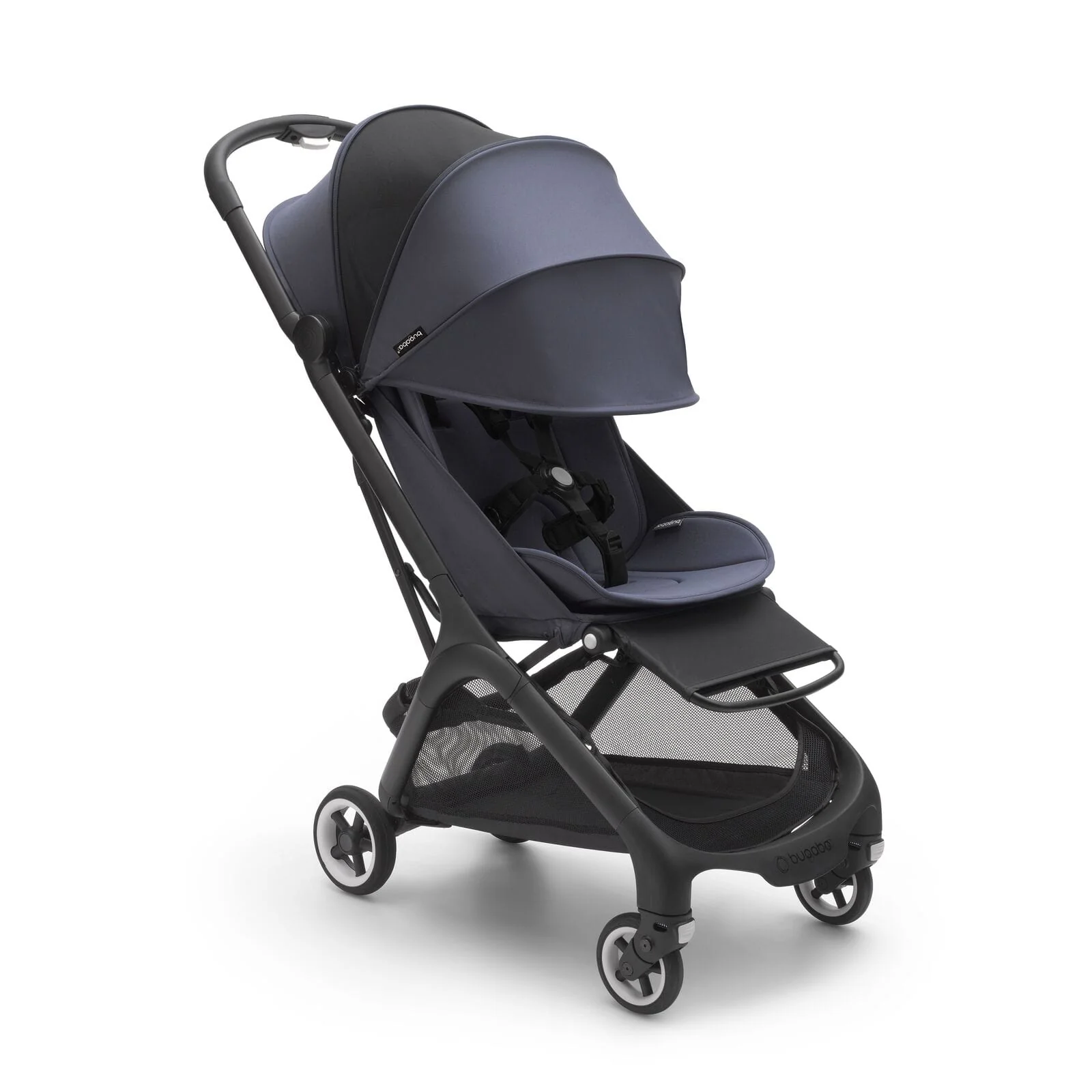 Bugaboo Butterfly Stroller with Bumper Bar - Stormy Blue - Image 4