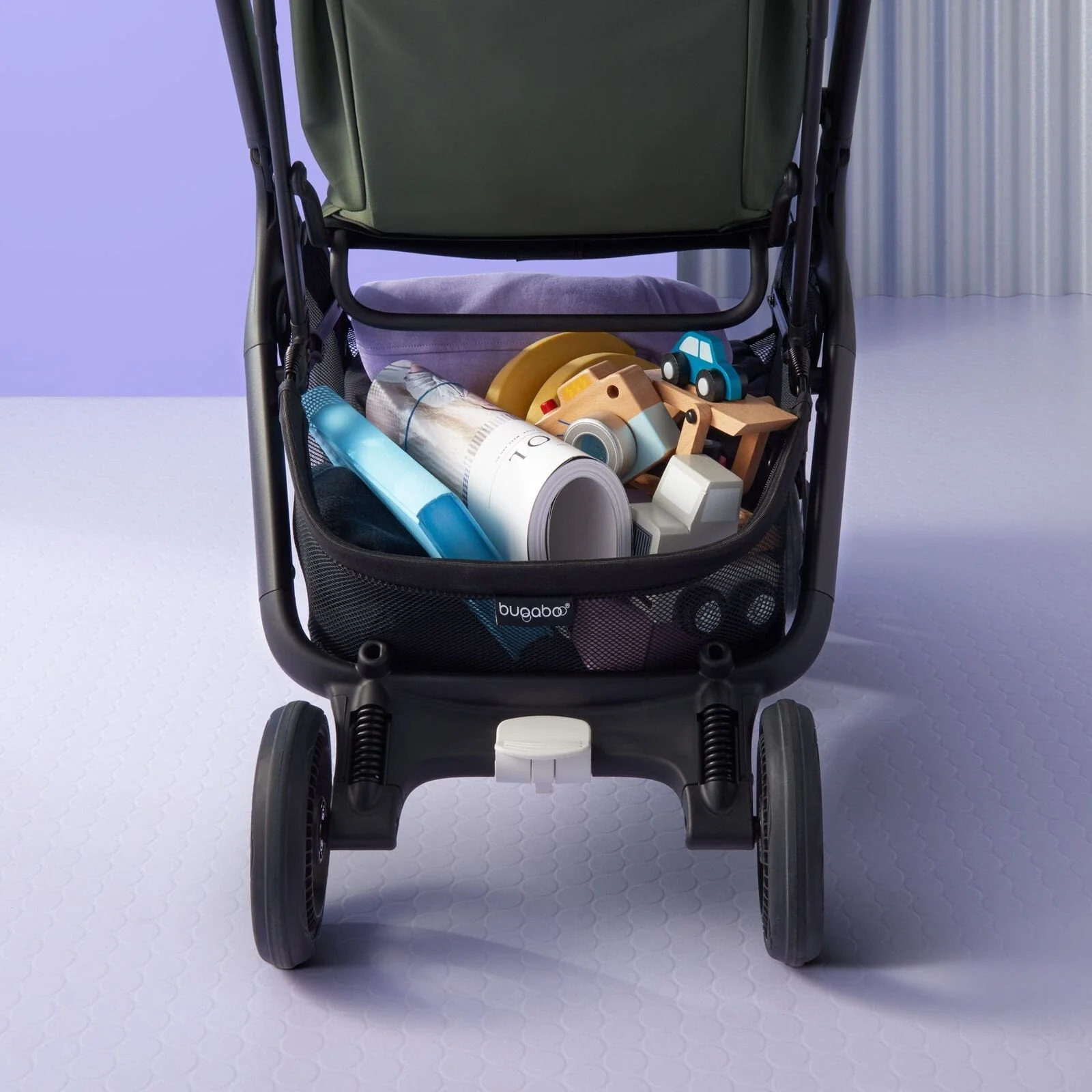 Bugaboo Butterfly Stroller with Bumper Bar - Stormy Blue - Image 5