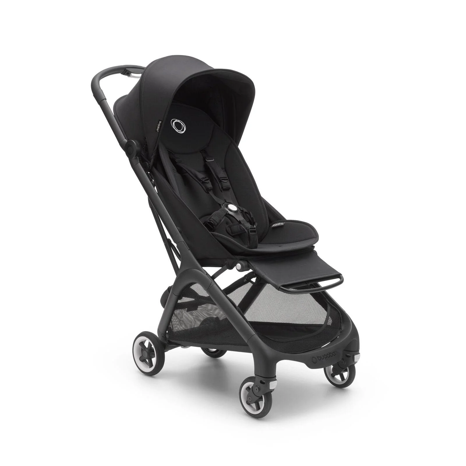 Bugaboo Butterfly Stroller with Travel Bag - Midnight Black - Image 2