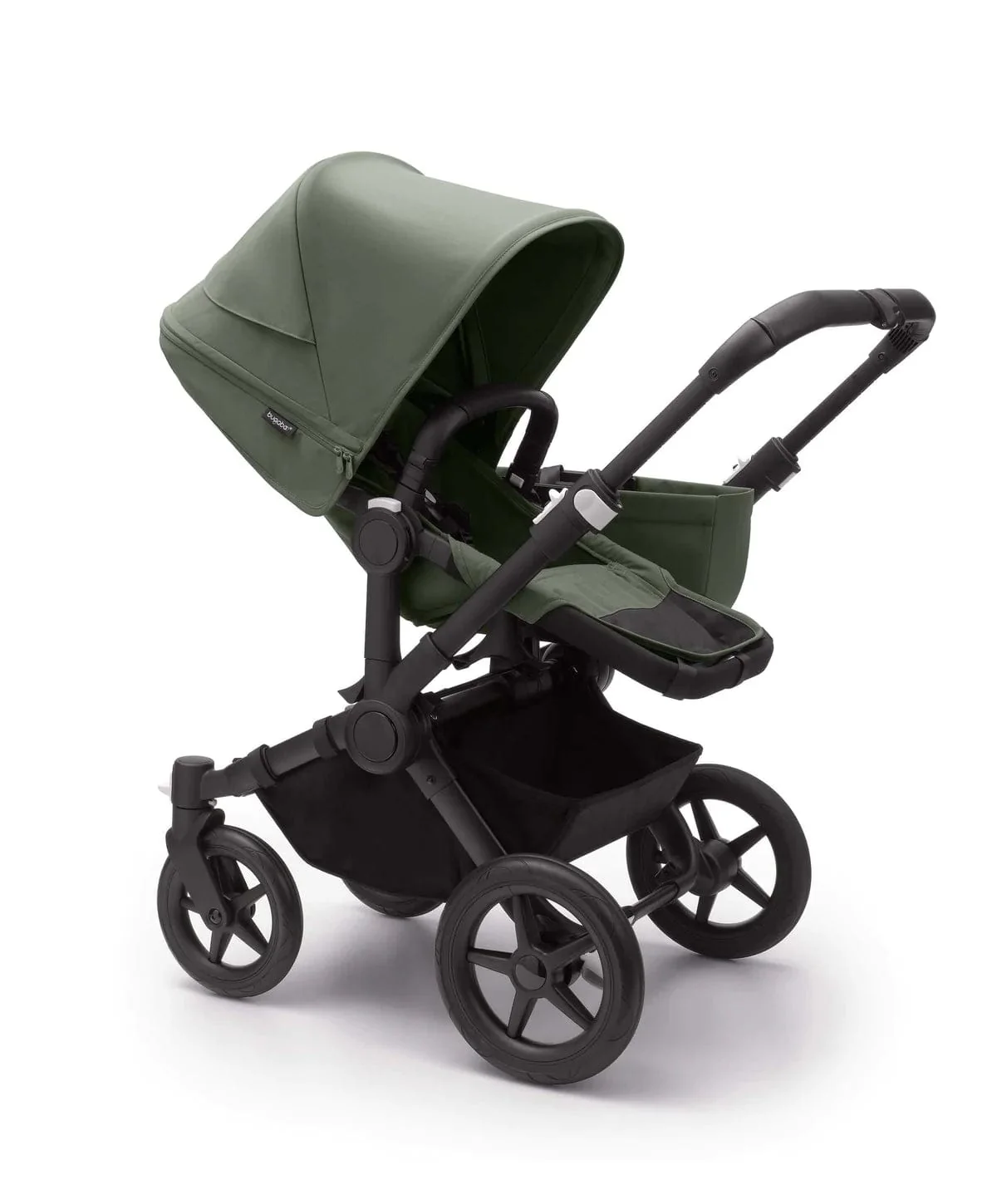 Bugaboo Donkey 5 Twin - Black / Forest Green - Image 5