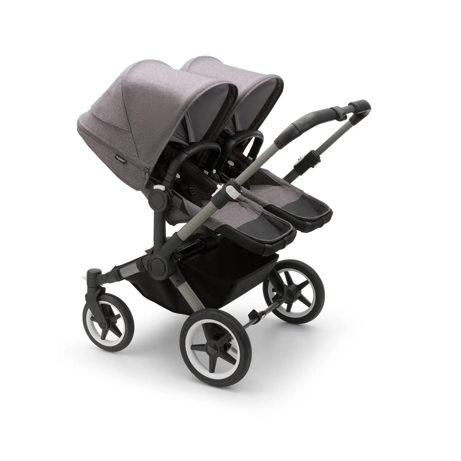 Bugaboo Donkey 5 Twin - Graphite/Grey Melange - Image 2