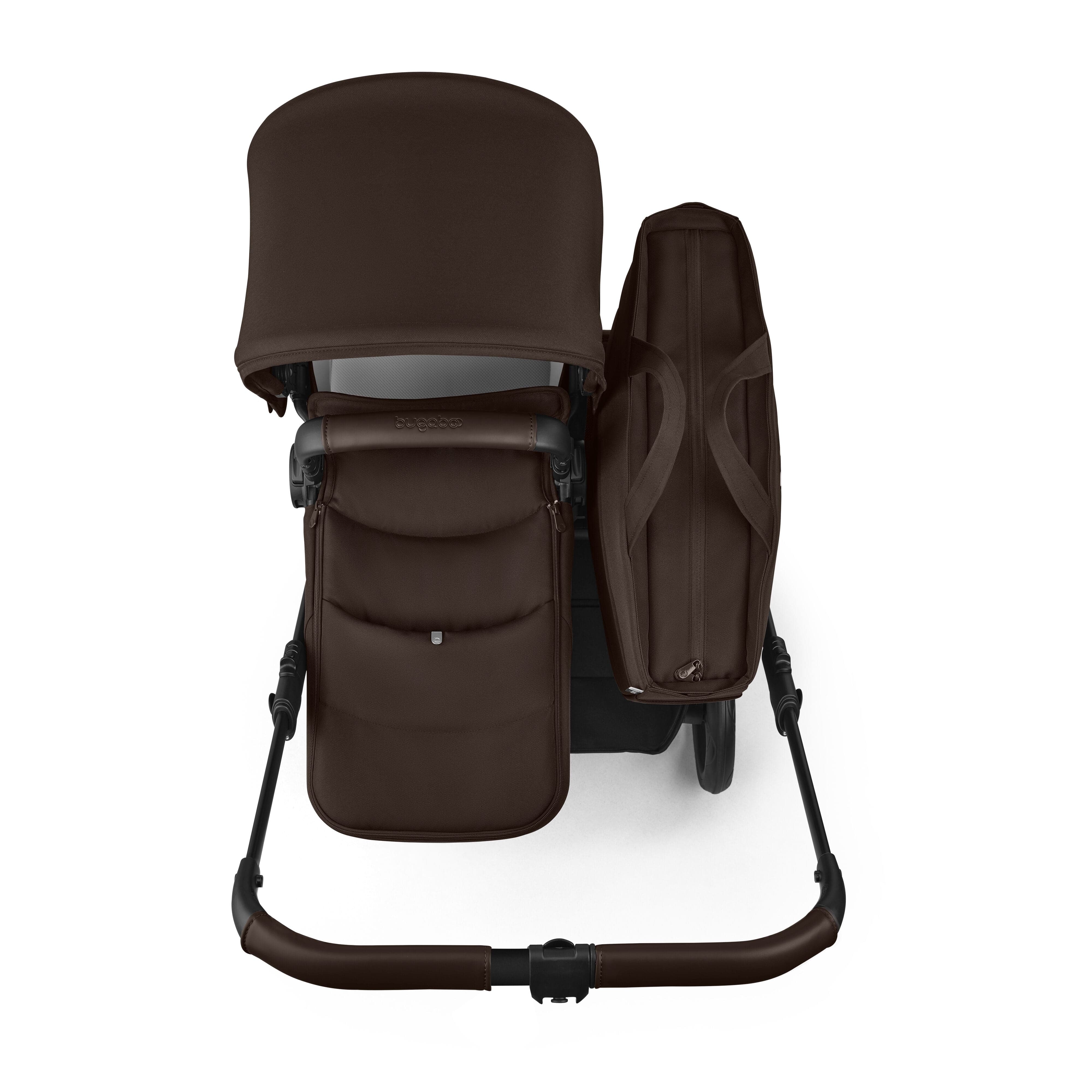 Bugaboo Donkey 6 (Cloud T) Travel System - Cocoa Brown - Image 8