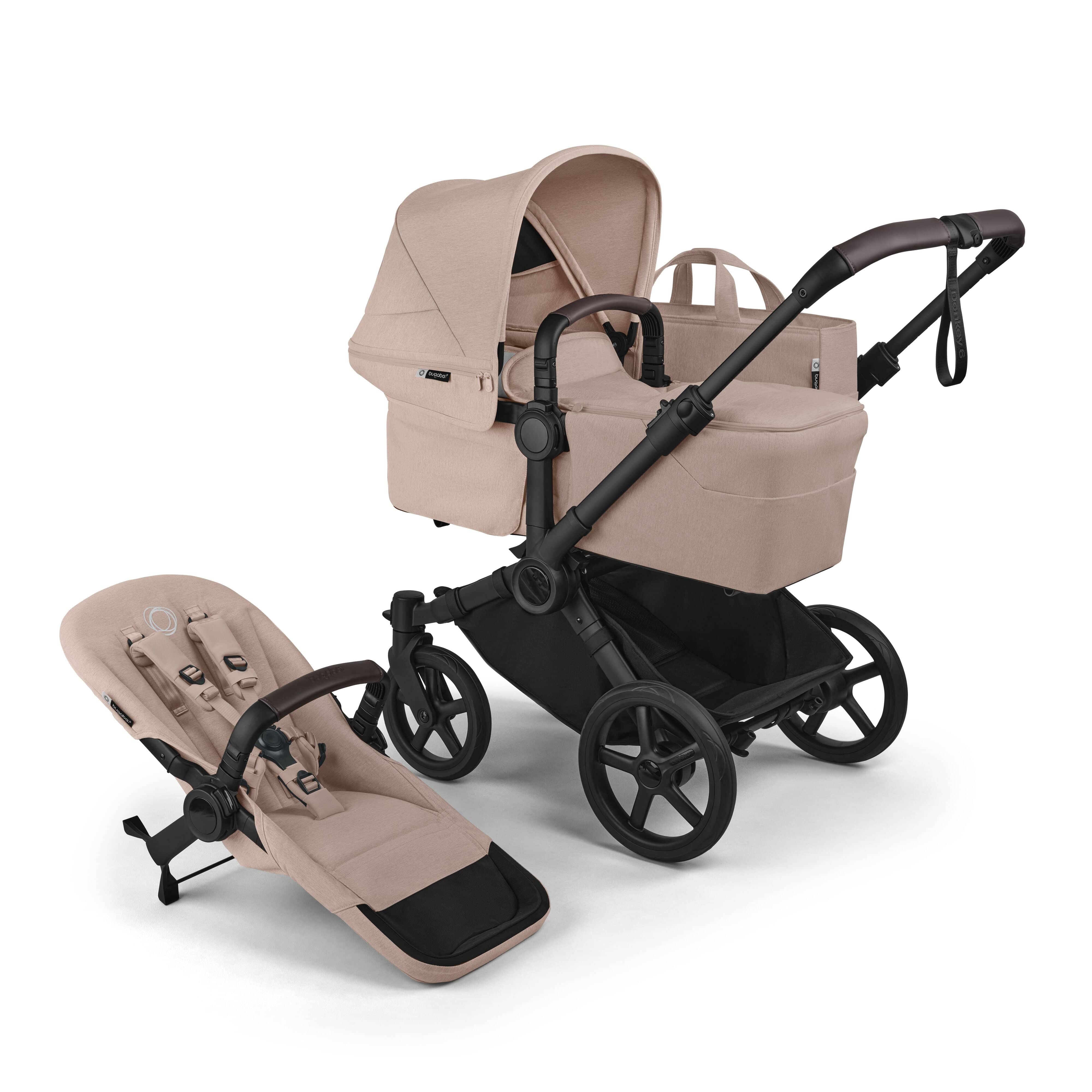 Bugaboo Donkey 6 (Cloud T) Travel System - Desert Taupe - Image 2