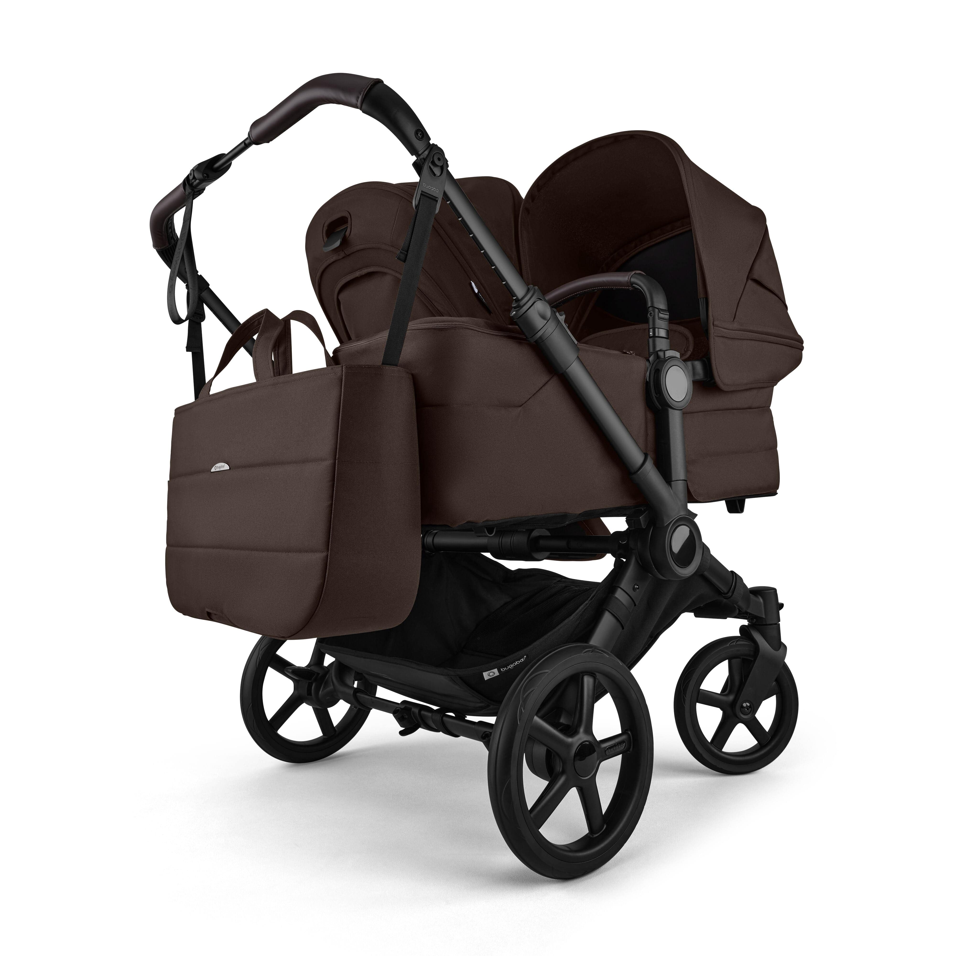 Bugaboo Donkey 6 Duo Ultimate (Cabriofix i-Size) Travel System - Cocoa Brown - Image 4