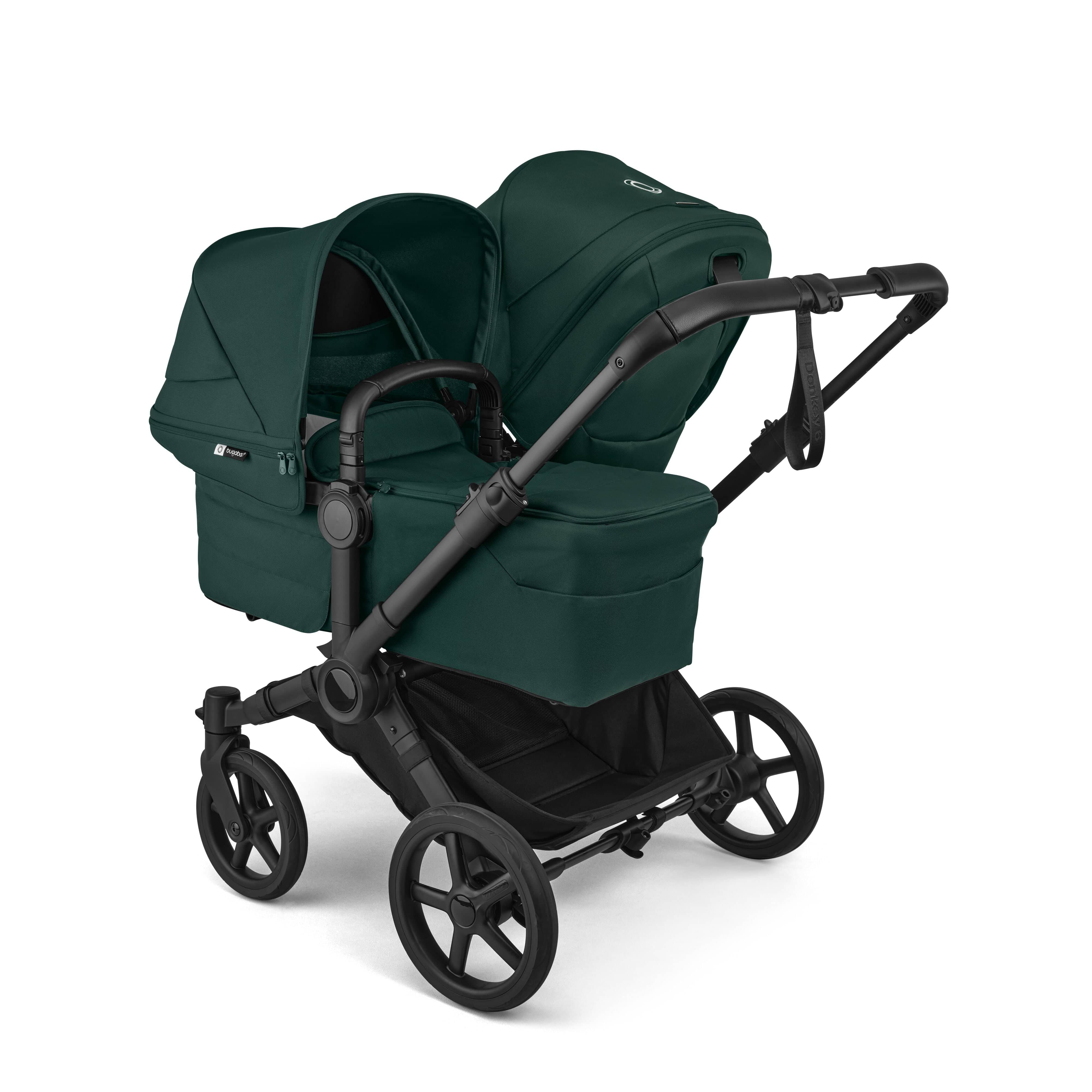 Bugaboo Donkey 6 Duo Ultimate (Cabriofix i-Size) Travel System - Fern Green - Image 4