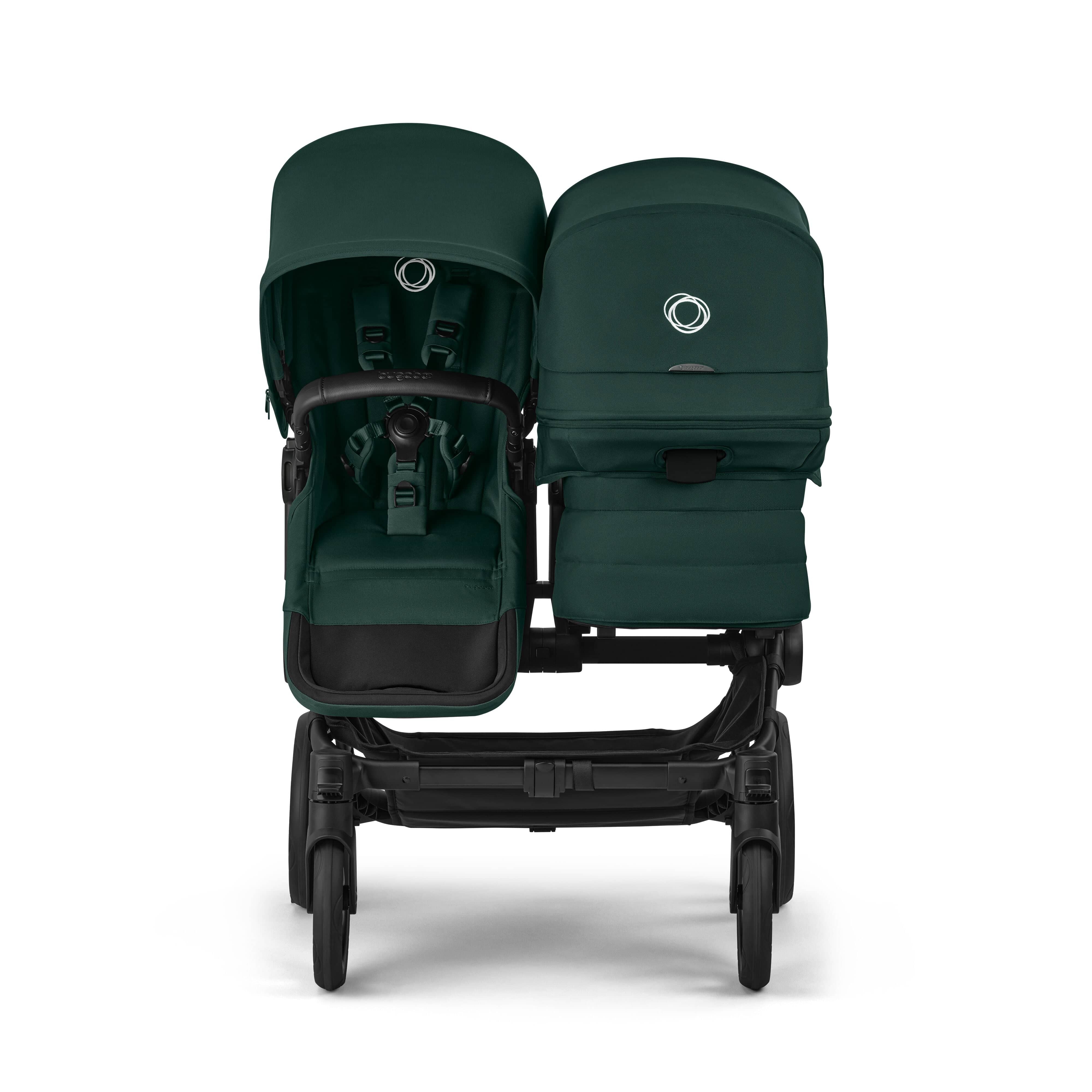 Bugaboo Donkey 6 Duo Ultimate (Cabriofix i-Size) Travel System - Fern Green - Image 6