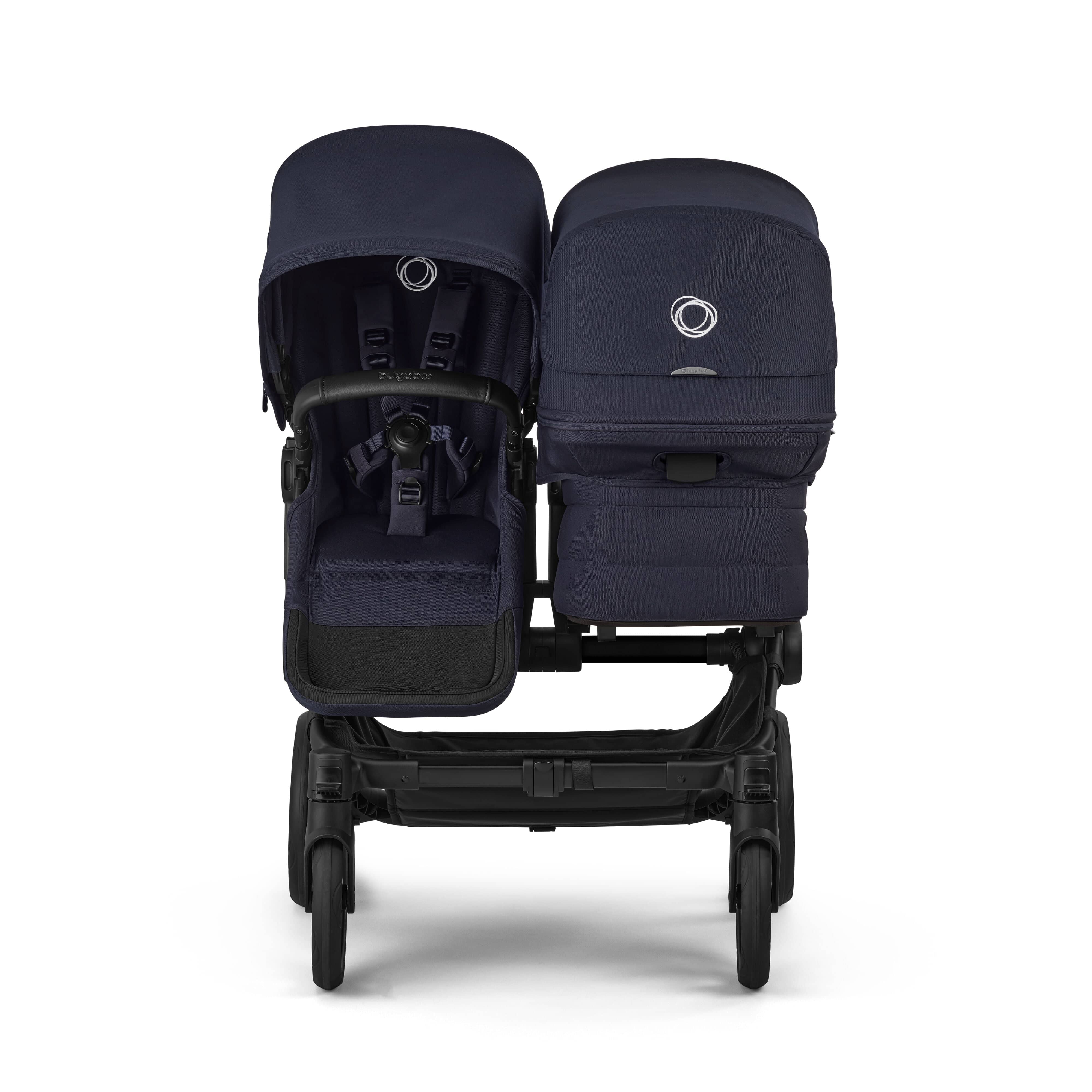 Bugaboo Donkey 6 Duo Ultimate (Cloud T) Travel System - Deep Indigo - Image 6