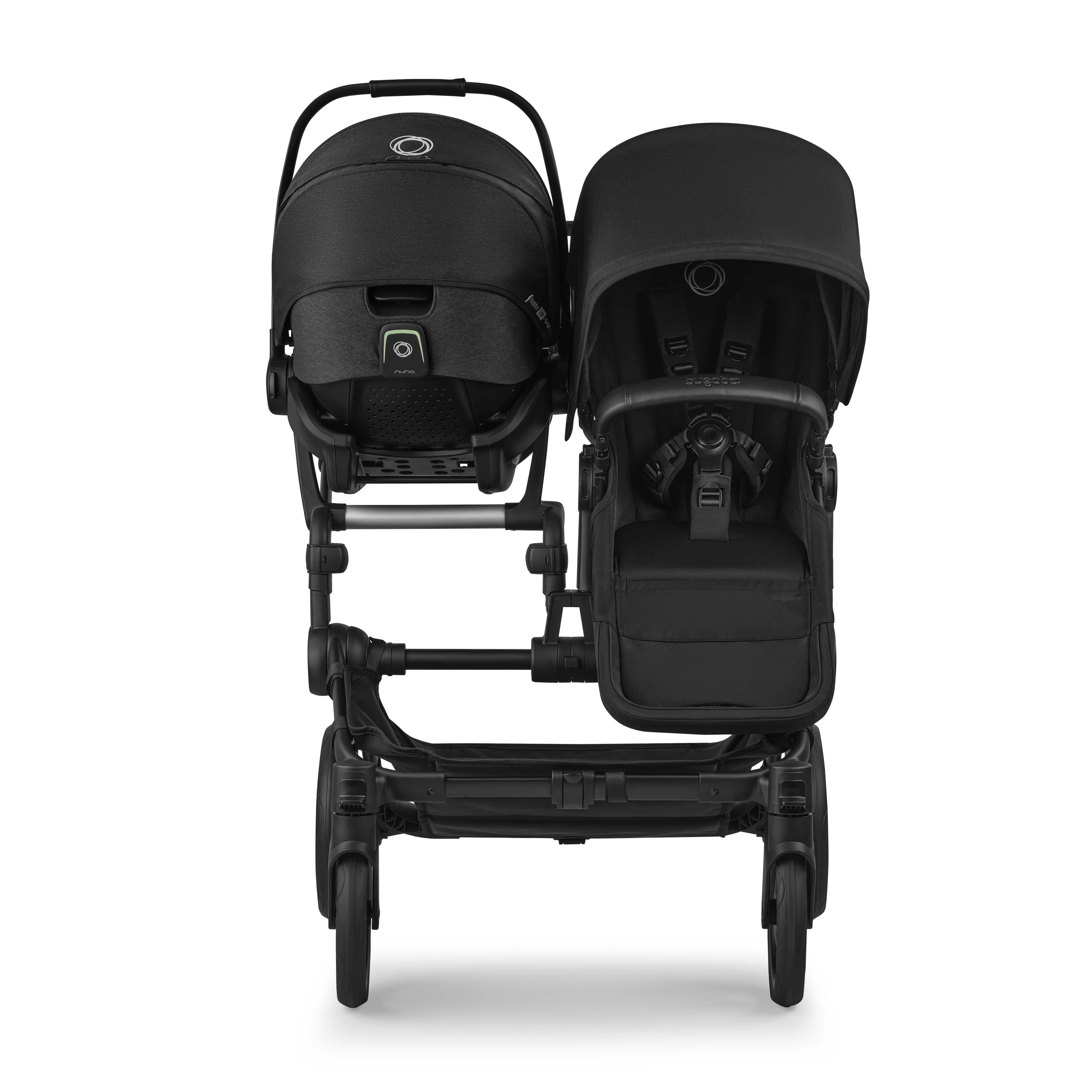 Bugaboo Donkey 6 Duo Ultimate (Cloud T) Travel System - Heritage Black - Image 7